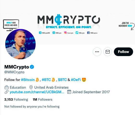 Top Crypto Accounts on Twitter
